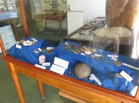 Some artifacts from the museum